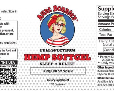 30mg Full Spectrum CBD